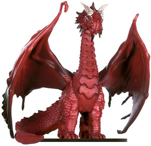 An elder red dragon